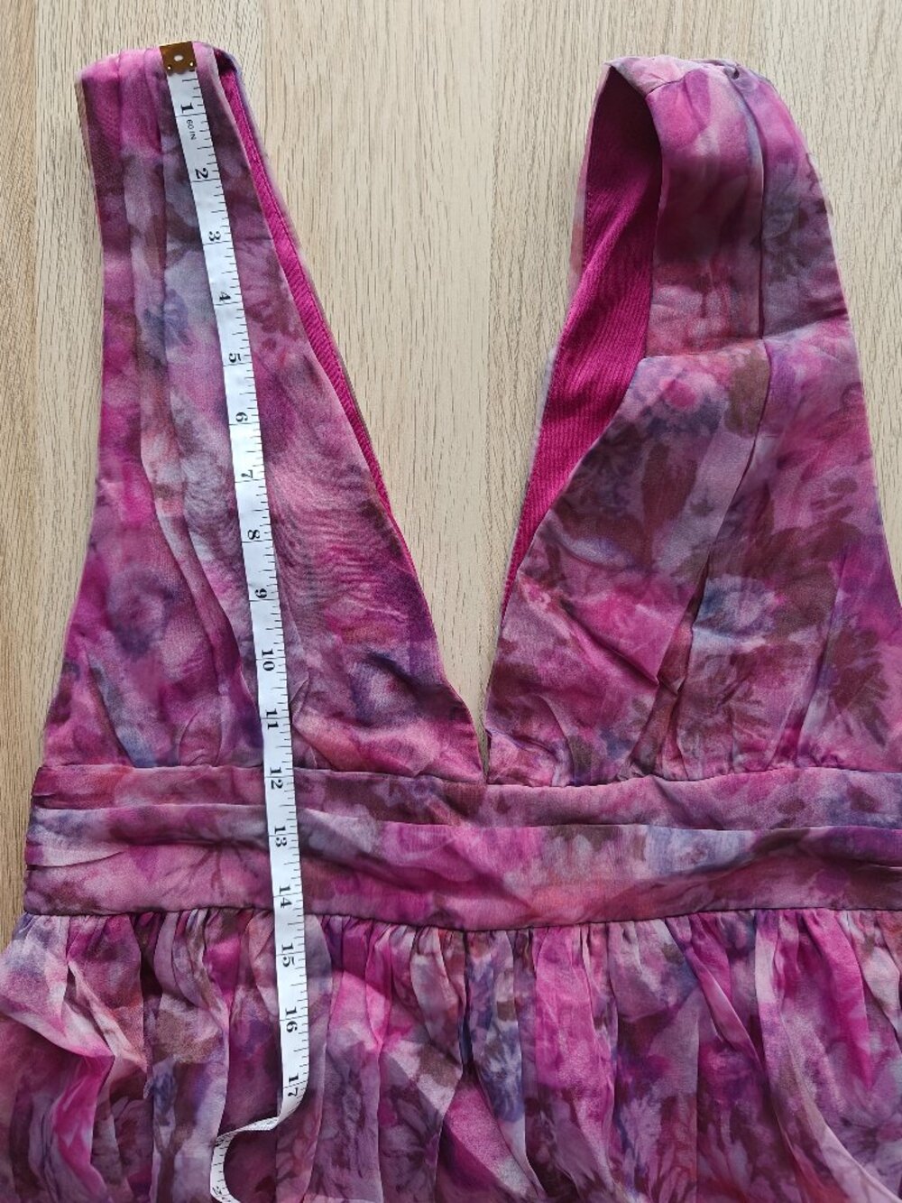 WOMEN'S LULUS GARDEN ROMANCE FLORAL PRINT ORGANZA MAXI DRESS (SIZE XL) - Picture 10 of 12